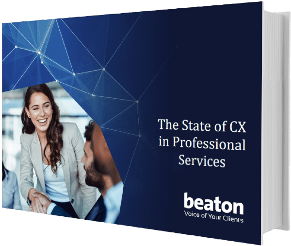 The state of cx in professional services report